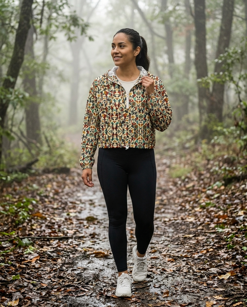 HUMANCHIC SAMKA AFRIK Windbreaker — Women