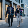 Blouson aviateur unisexe HUMANCHIC Cosmos Atelier – Quotidien