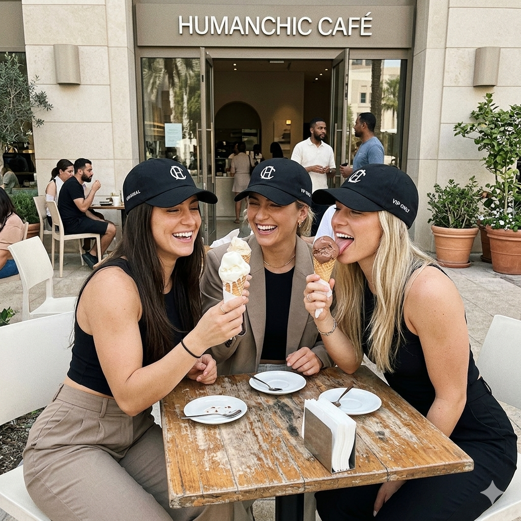 HUMANCHIC VIP Essential Monogram Cap — Unisex