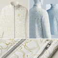 HUMANCHIC Waves Track Jacket — Men · Gold