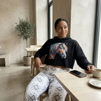 HUMANCHIC Horse Crop Hoodie — Women