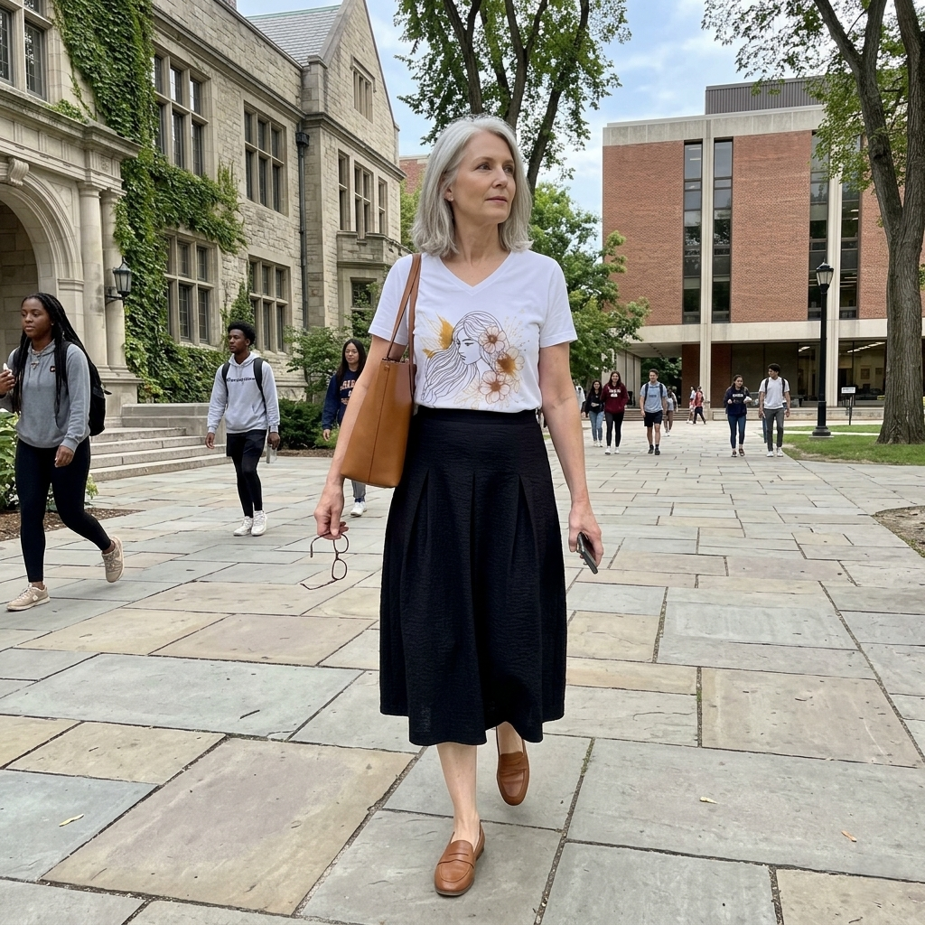 HUMANCHIC Refined V-Neck Tee — Women