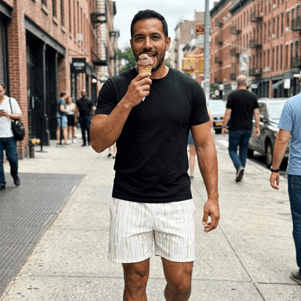 HUMANCHIC Matrix Long Shorts — Men