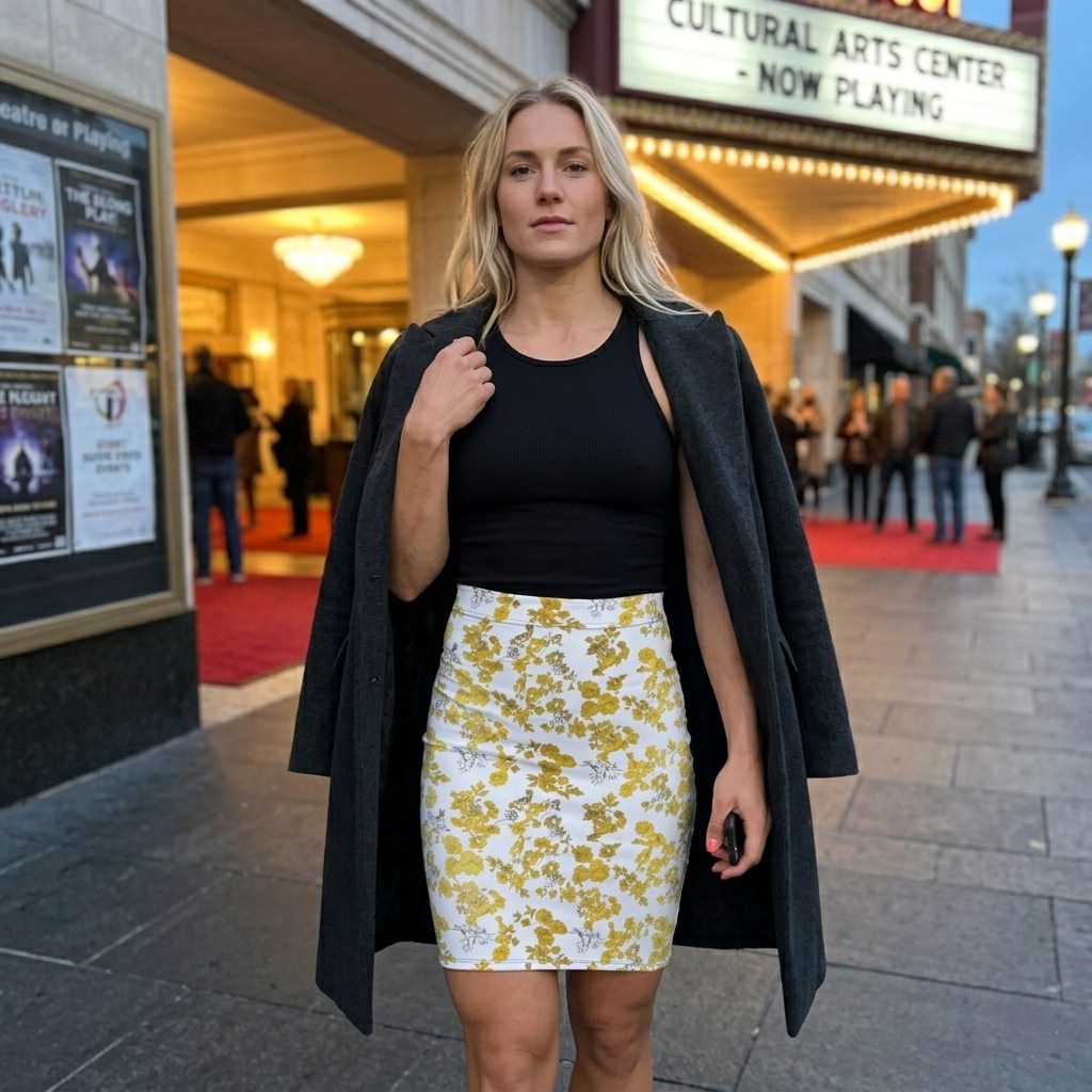 HUMANCHIC Refined Pencil Skirt — Women