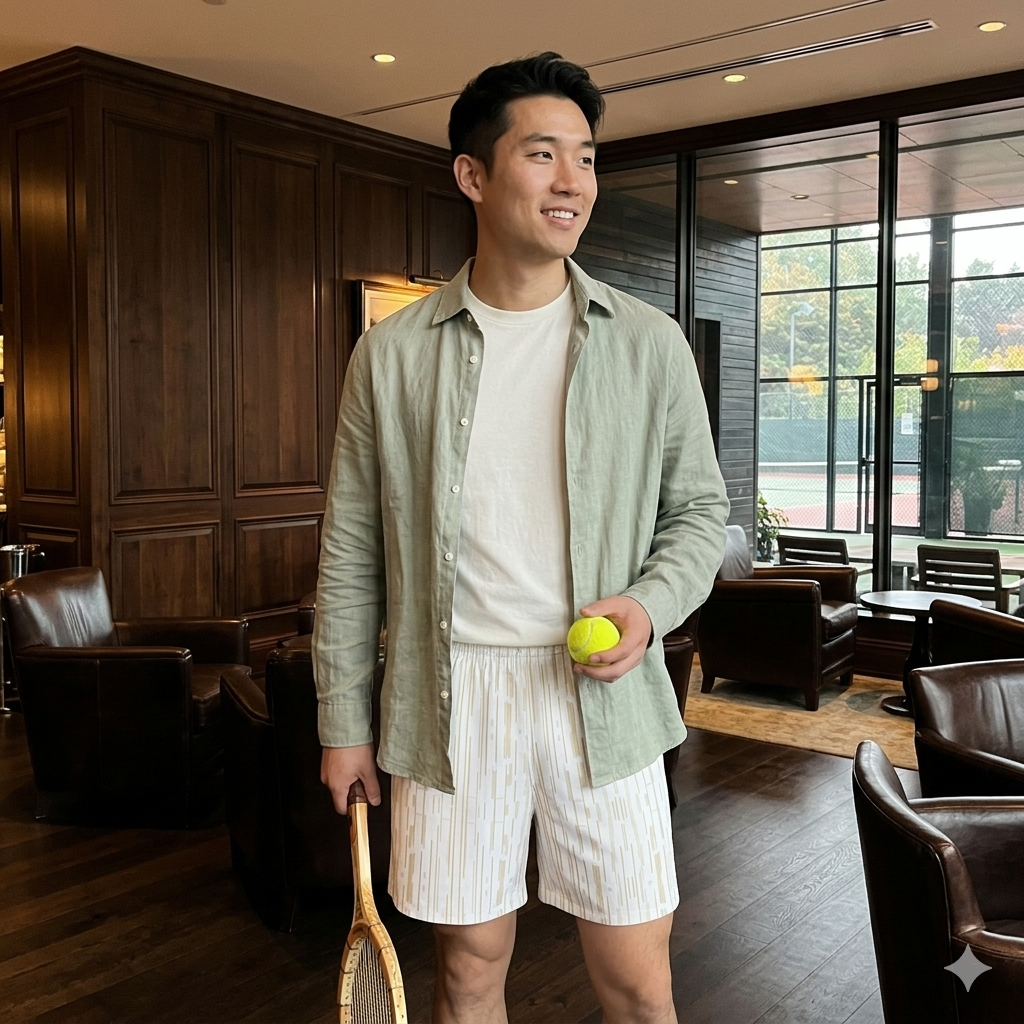 HUMANCHIC Matrix Long Shorts — Men