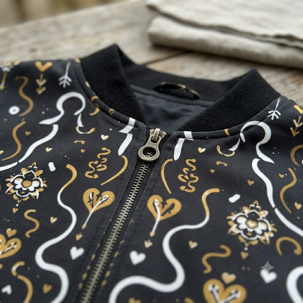 HUMANCHIC Matrix Bomber Jacket — Women