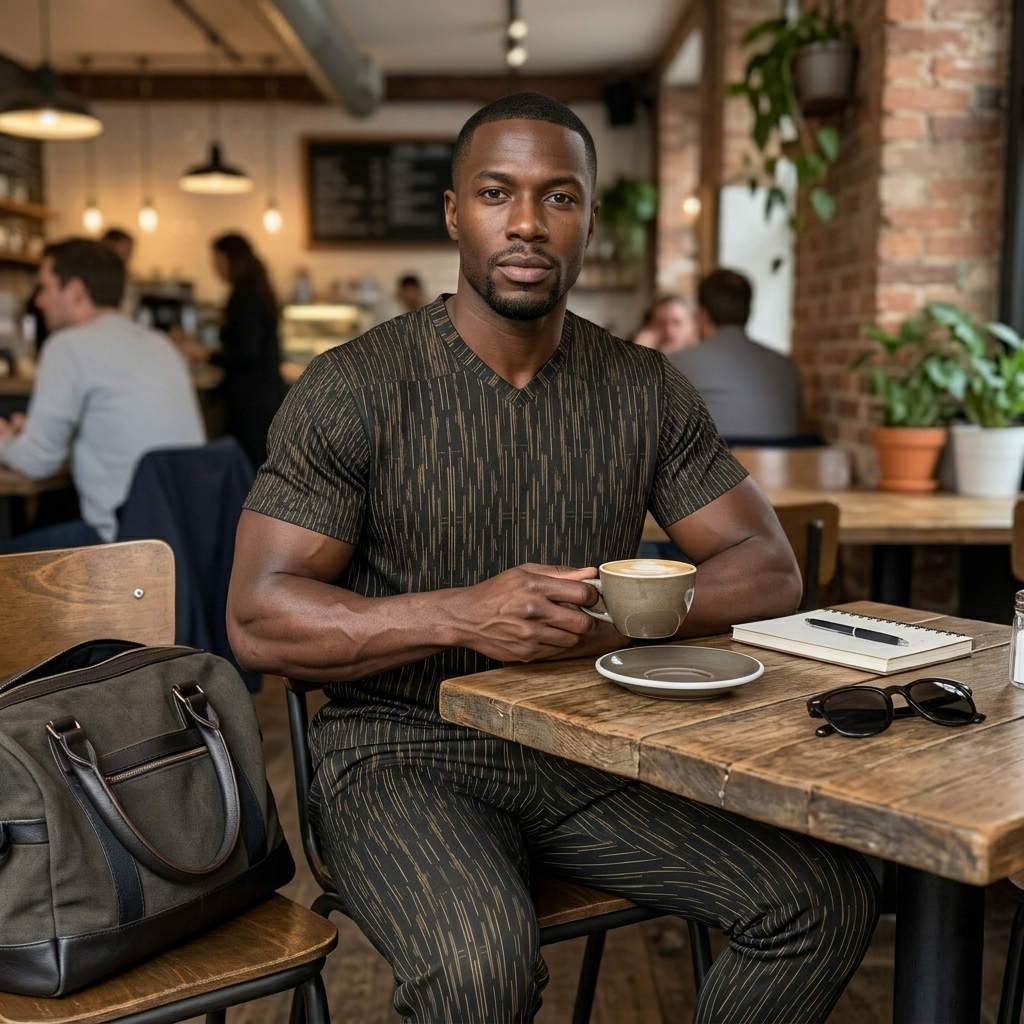 HUMANCHIC Matrix Joggers — Men