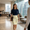 HUMANCHIC Refined Pencil Skirt — Women