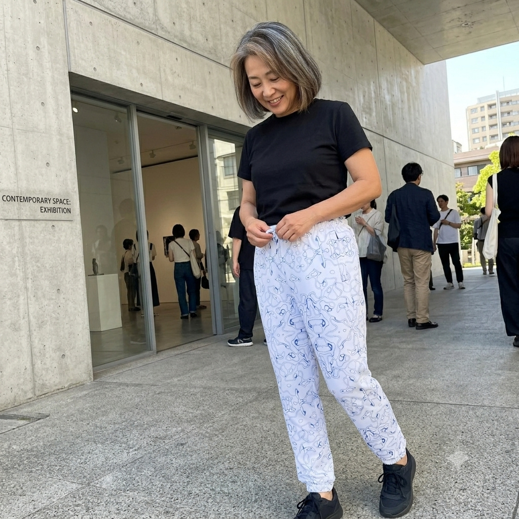 HUMANCHIC Waves Track Pants — Women
