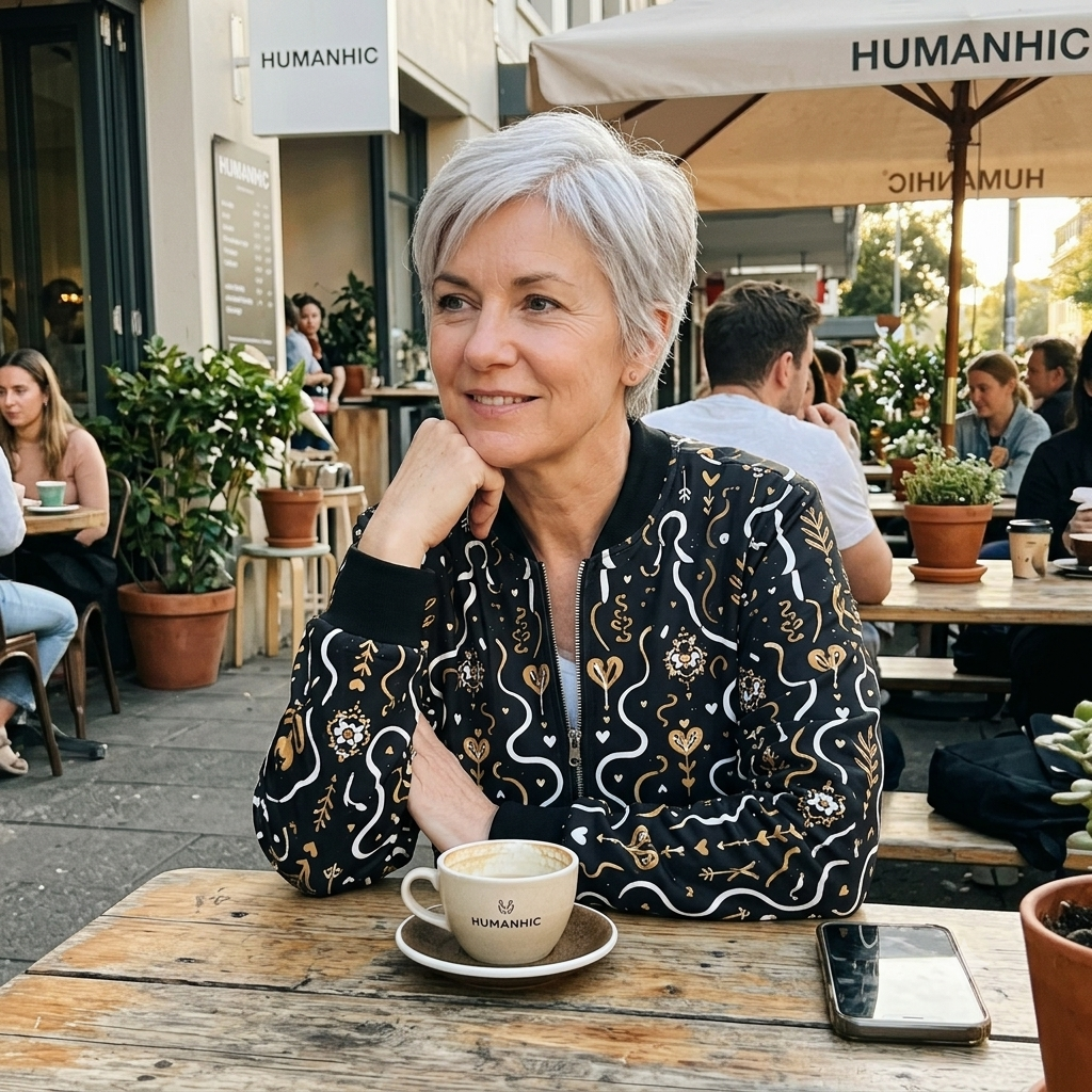 HUMANCHIC Matrix Bomber Jacket — Women