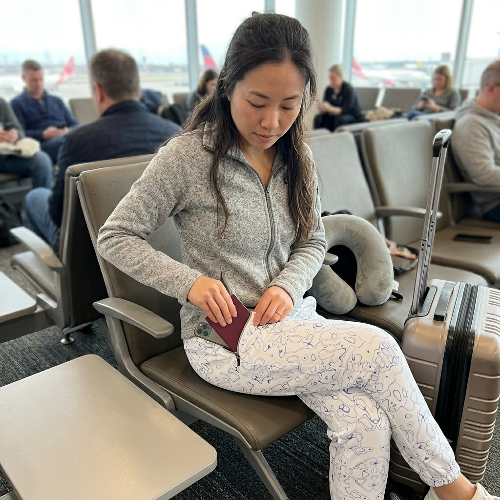 HUMANCHIC Waves Track Pants — Women
