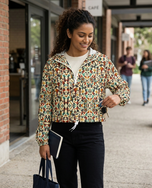 HUMANCHIC SAMKA AFRIK Windbreaker — Women