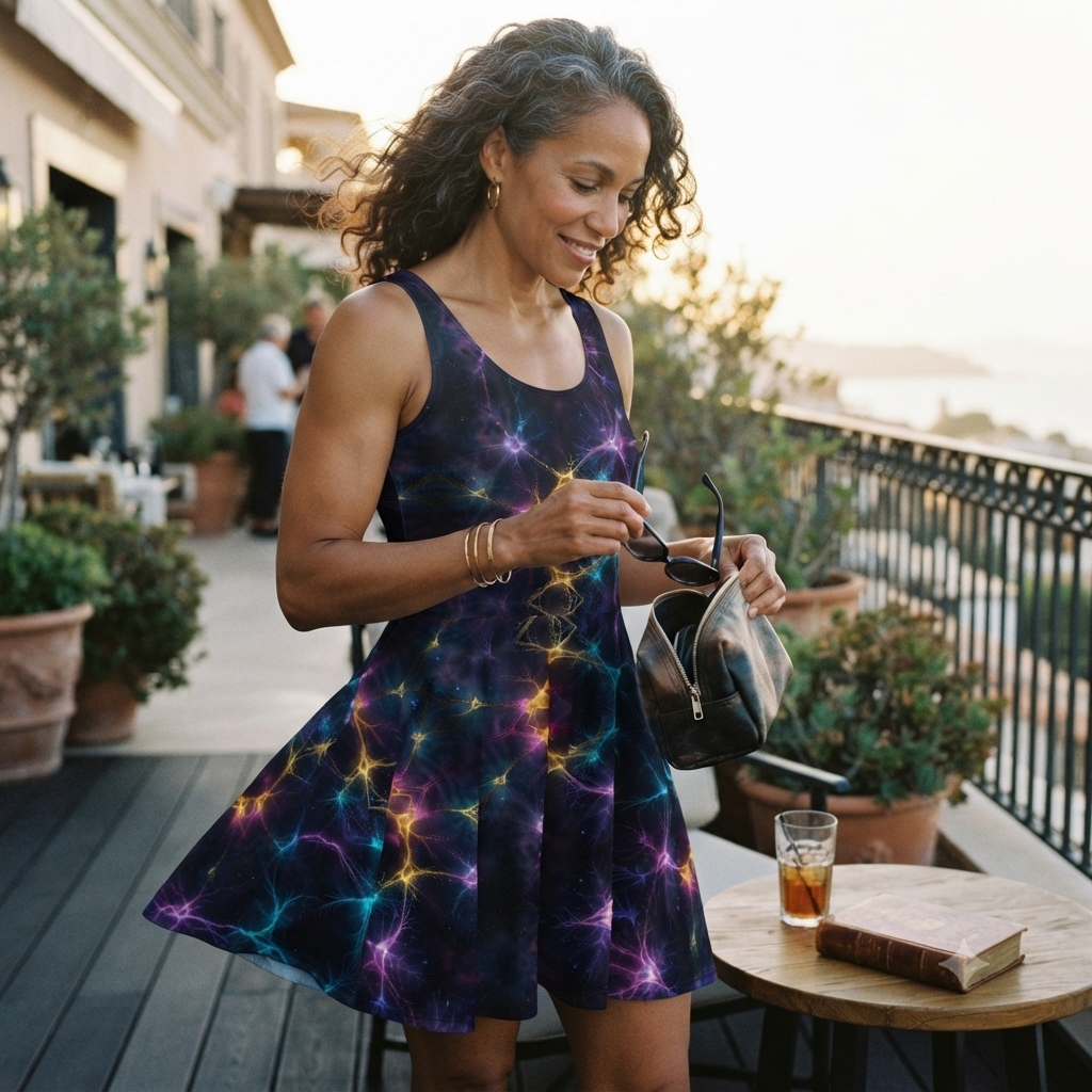 Robe patineuse Cosmos #PL