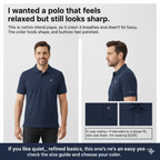 HUMANCHIC Workday Piqué Polo — Men