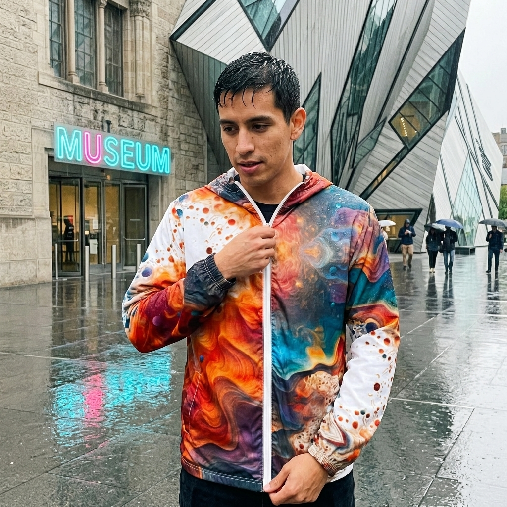Veste coupe-vent Constellation #PL