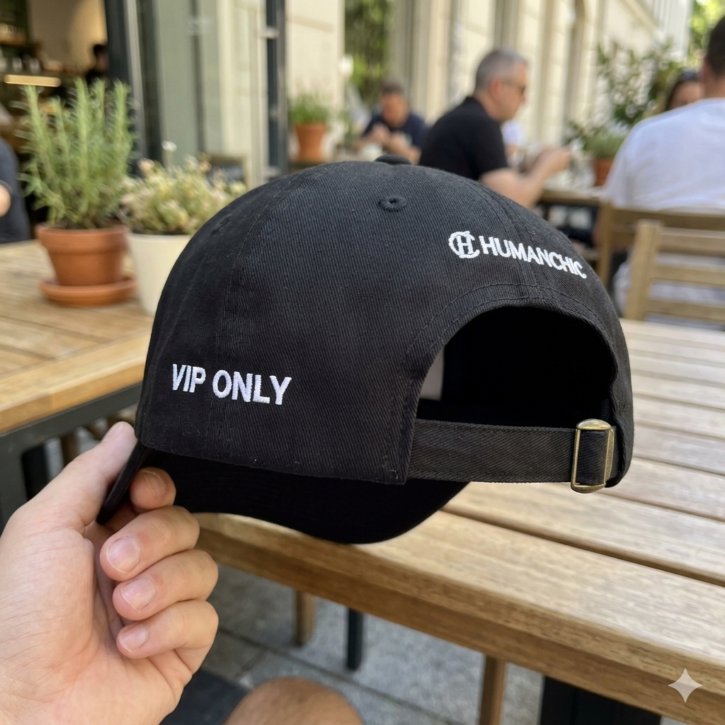 HUMANCHIC Essential Monogram Cap — Unisex