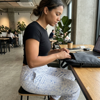 HUMANCHIC Waves Track Pants — Women