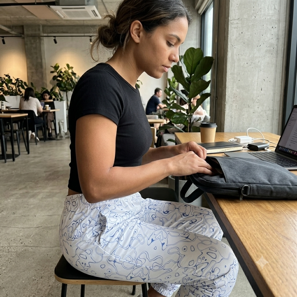 HUMANCHIC Waves Track Pants — Women