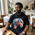 HUMANCHIC Structured Horse T-Shirt — Men