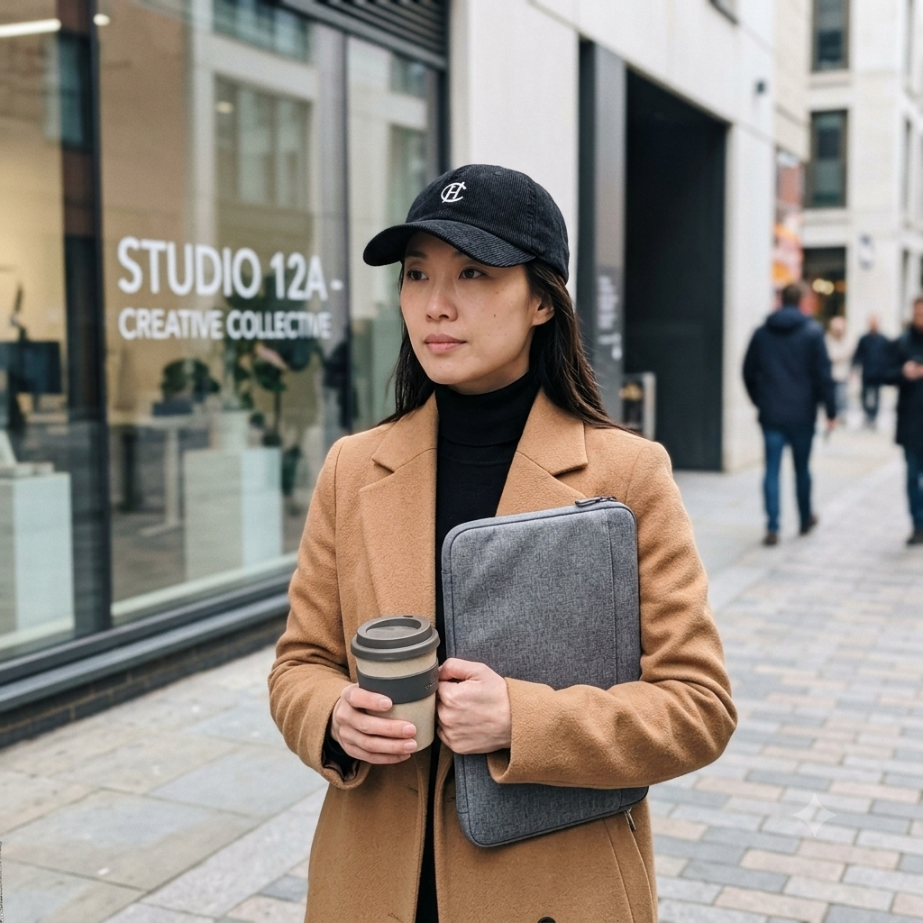 HUMANCHIC Corduroy Baseball Cap — Unisex