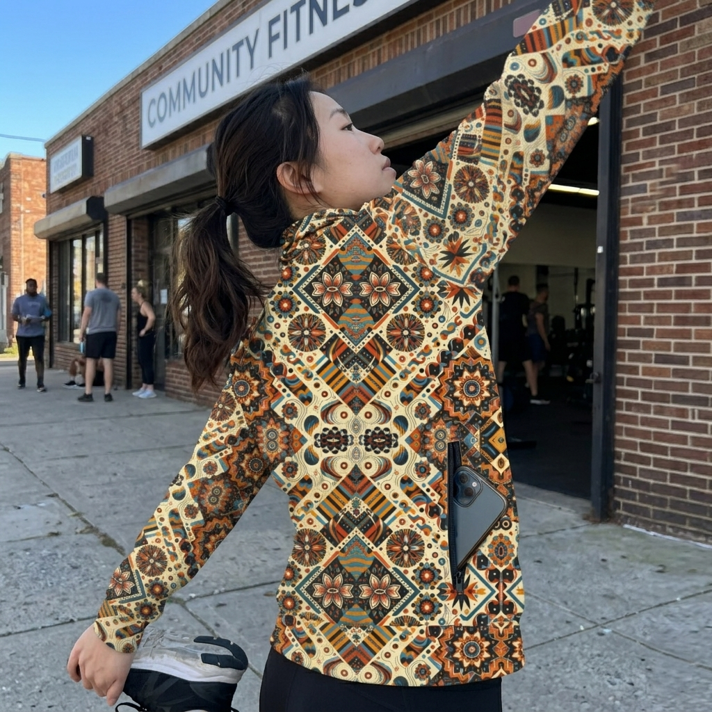HUMANCHIC Afrik Travel-ready Track Jacket — Women