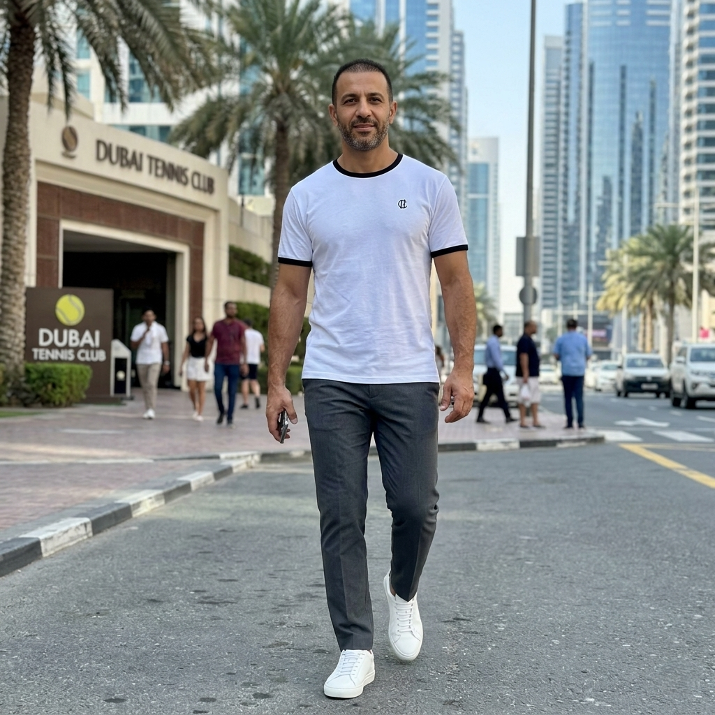 T-shirt Ringer Essentiel HUMANCHIC — Unisexe