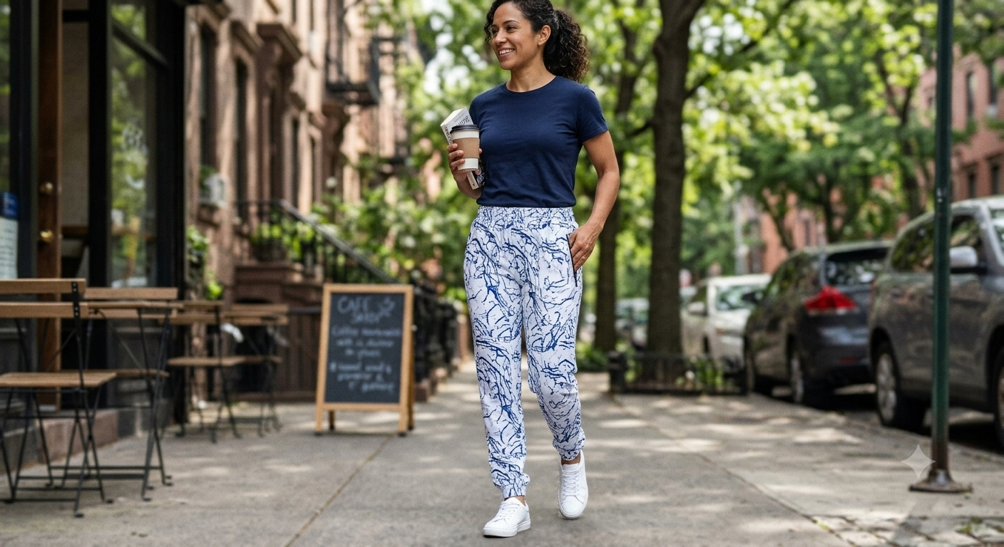 HUMANCHIC Waves Track Pants — Women