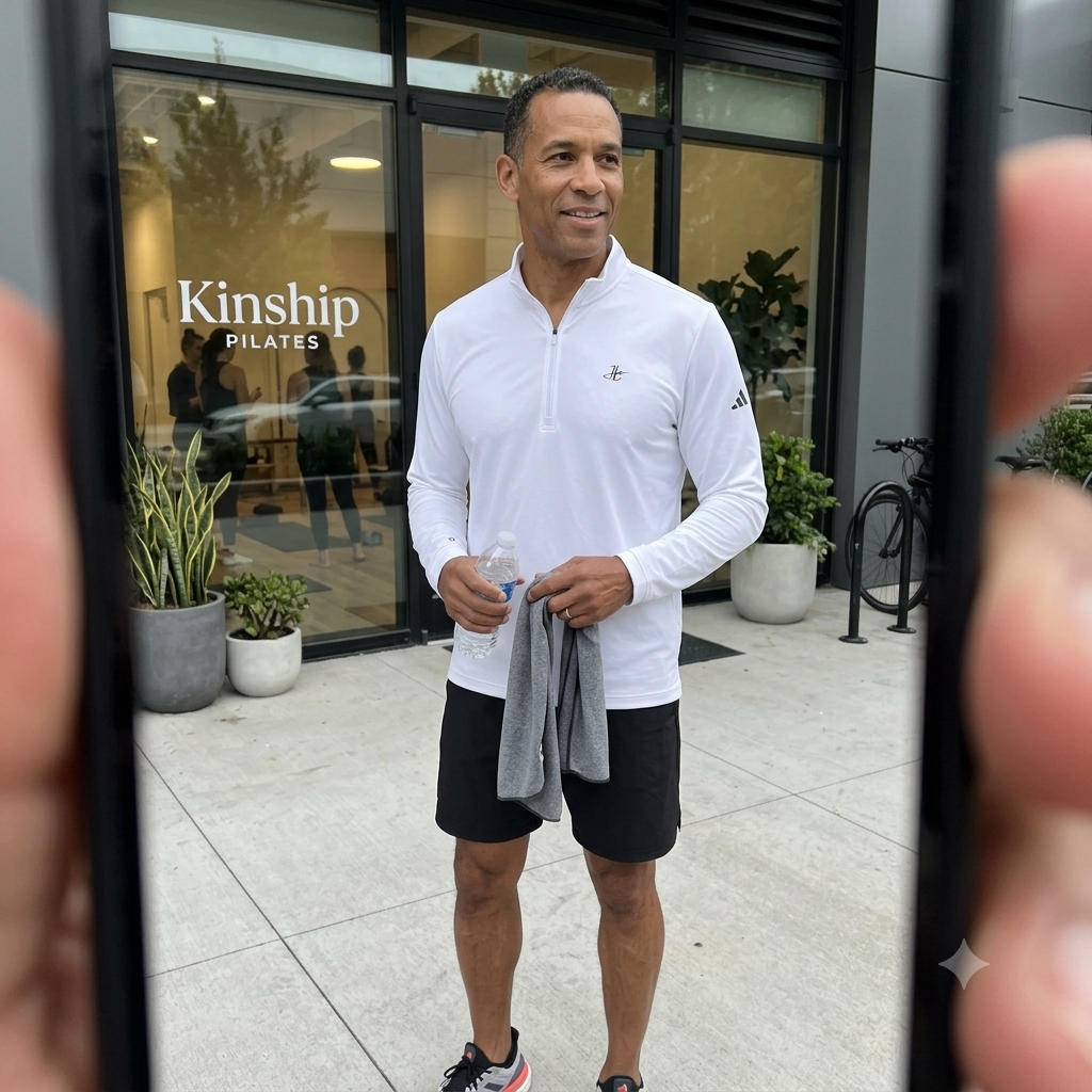 HUMANCHIC Travel Ready Performance Quarter-Zip Pullover — Men