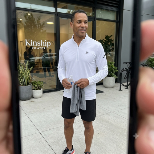 HUMANCHIC Travel Ready Performance Quarter-Zip Pullover — Men