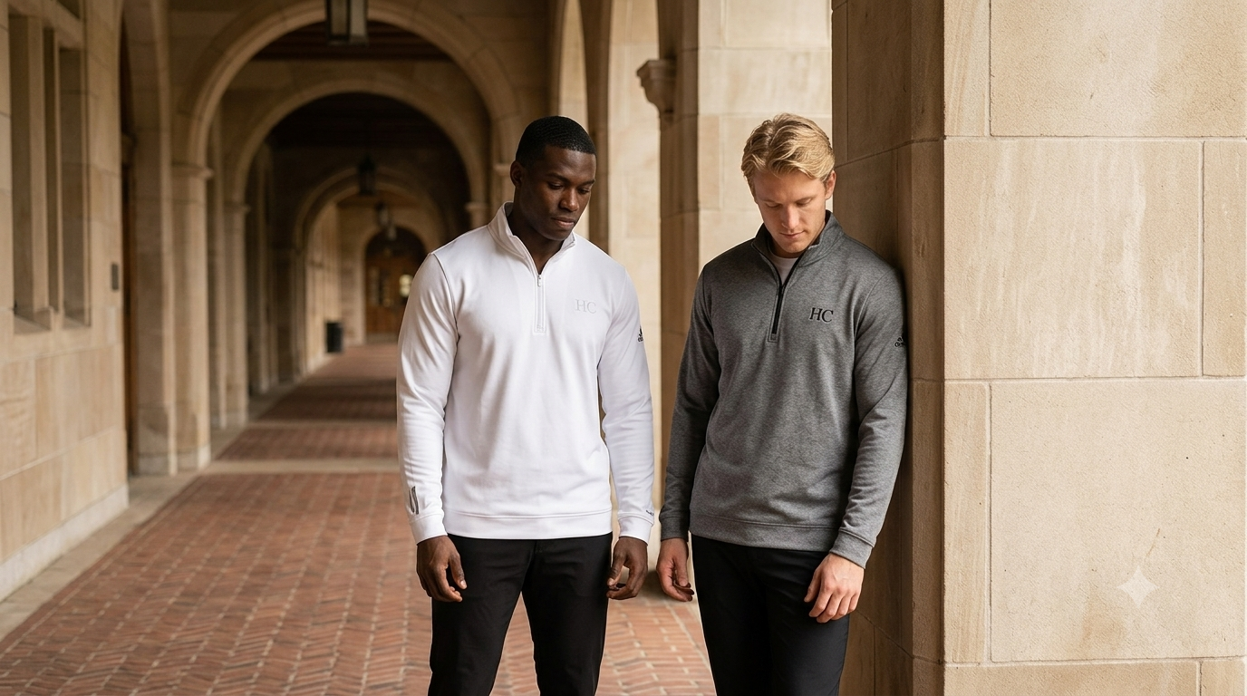 HUMANCHIC Atelier Everyday Quarter-Zip Pullover — Men