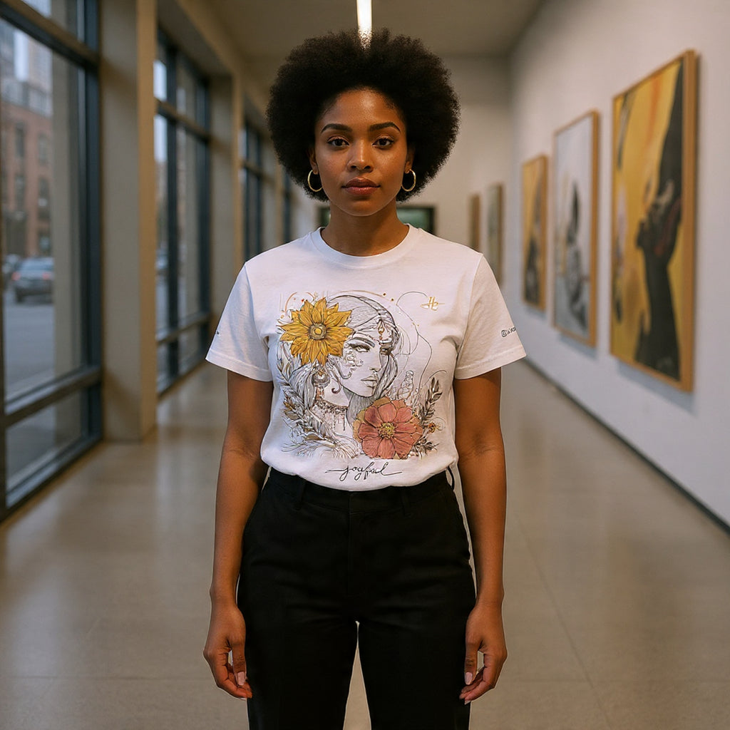 HUMANCHIC Atelier Everyday Art Line Tee — Women