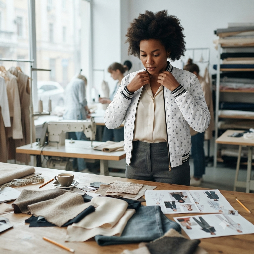HUMANCHIC Atelier Everyday Bomber Jacket — Women