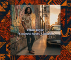 Polo cintré HUMANCHIC Atelier Everyday Afrik — Homme (Marron)
