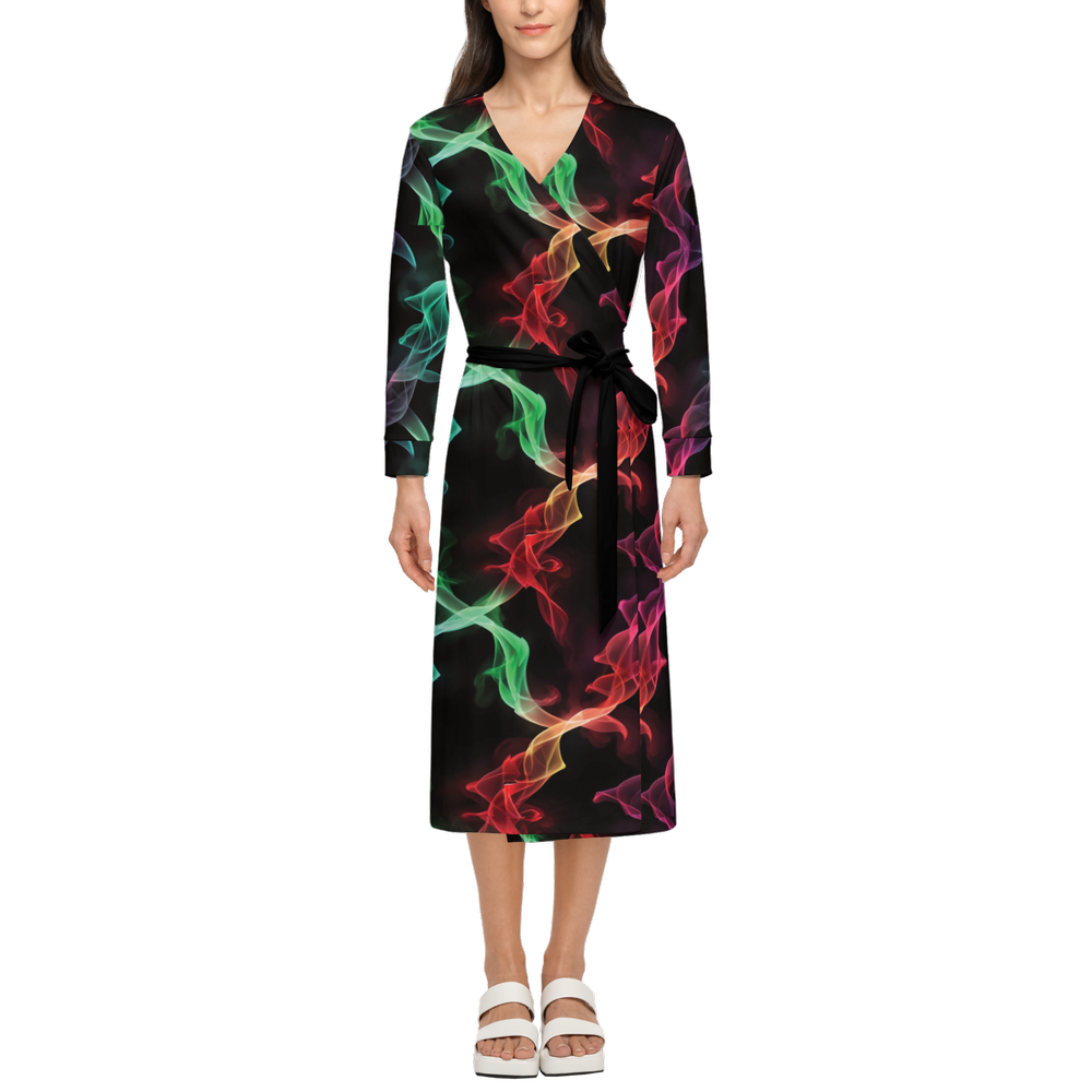 Humanchic Zephyr Wrap Dress - Woman