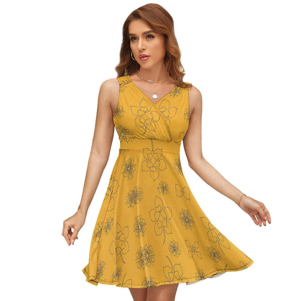 HUMANCHIC Trevor Sleeveless Polka Dot Dress — Women