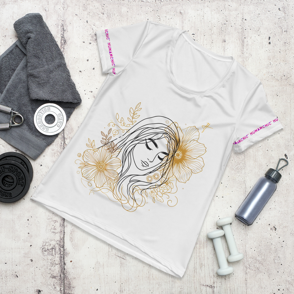 Camiseta feminina Art Line_Afeg #PL