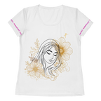 Camiseta feminina Art Line_Afeg #PL