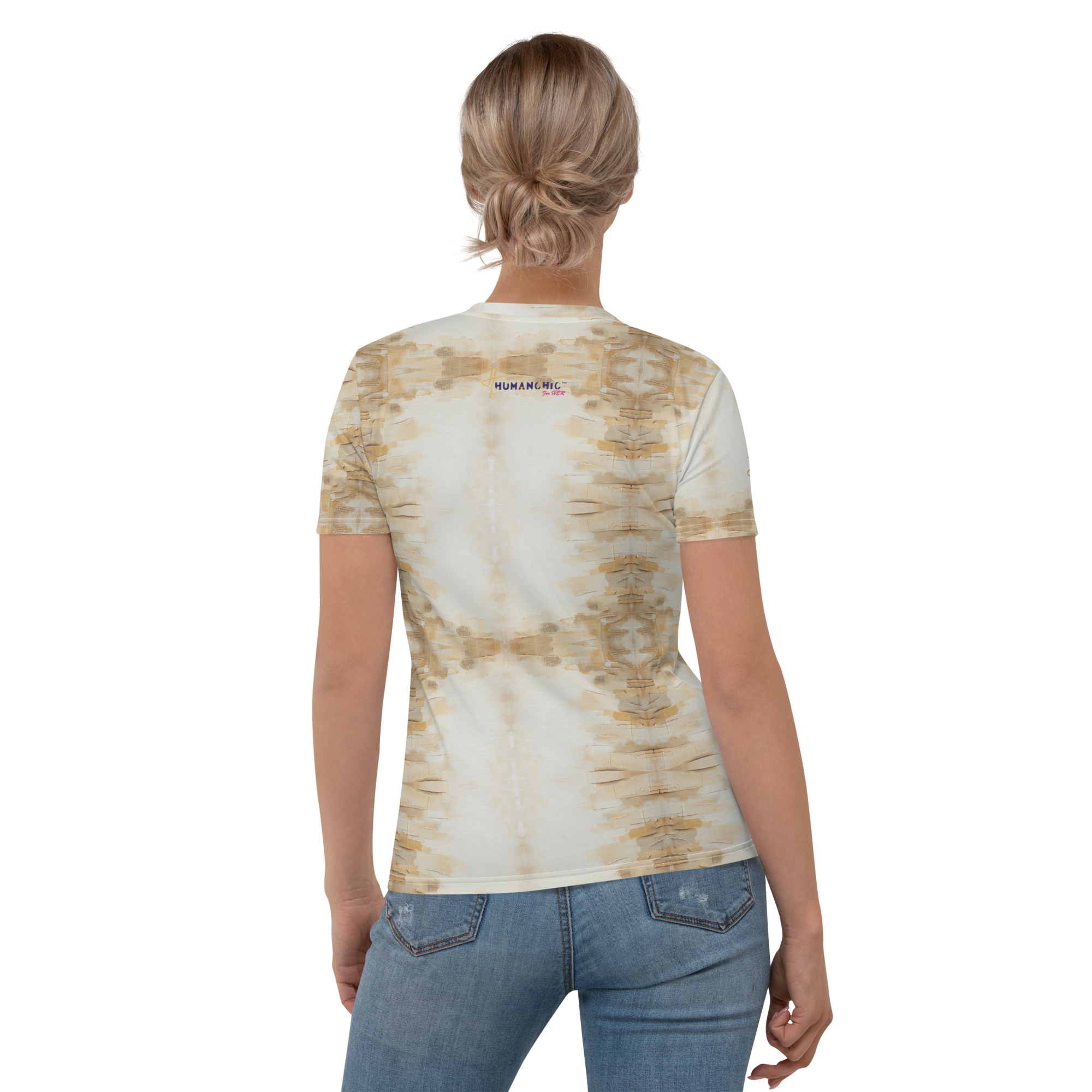 HUMANCHIC Art Line papier-mache T-shirt