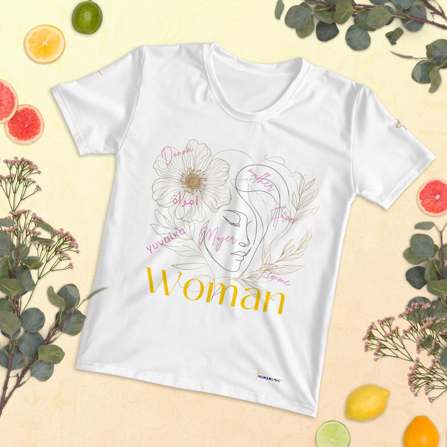 Art Line Women's language T-shirt #PY