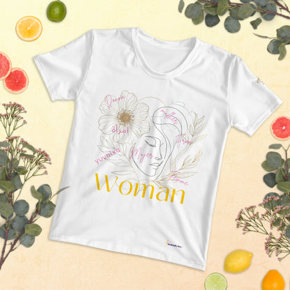 Art Line Women's language T-shirt #PY