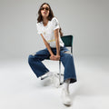 HUMANCHIC Art Line Language T-Shirt — Women