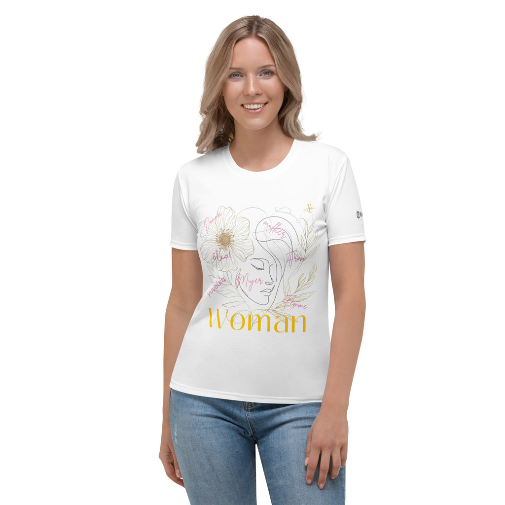 HUMANCHIC Art Line Language T-Shirt — Women