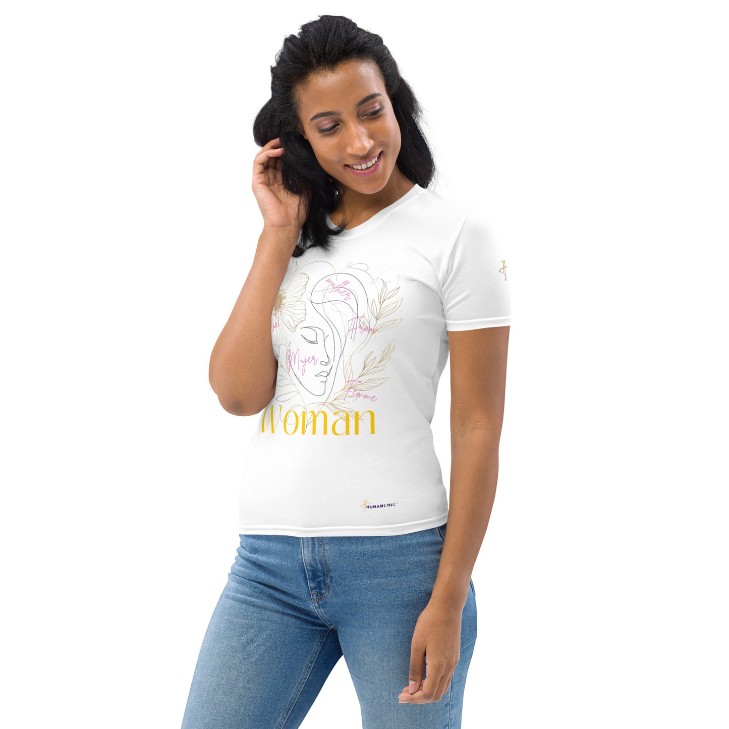 Art Line Women's language T-shirt #PY