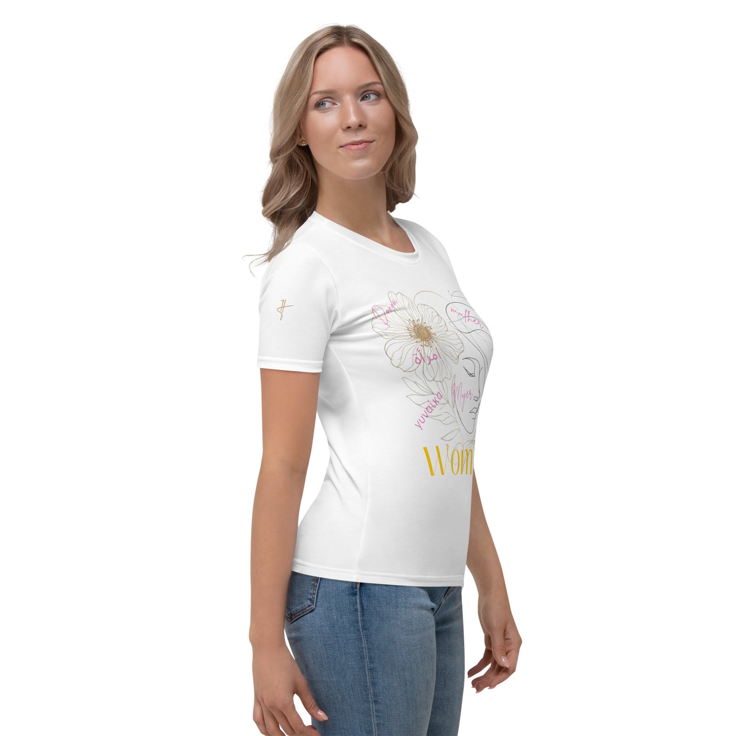 Art Line Women's language T-shirt #PY