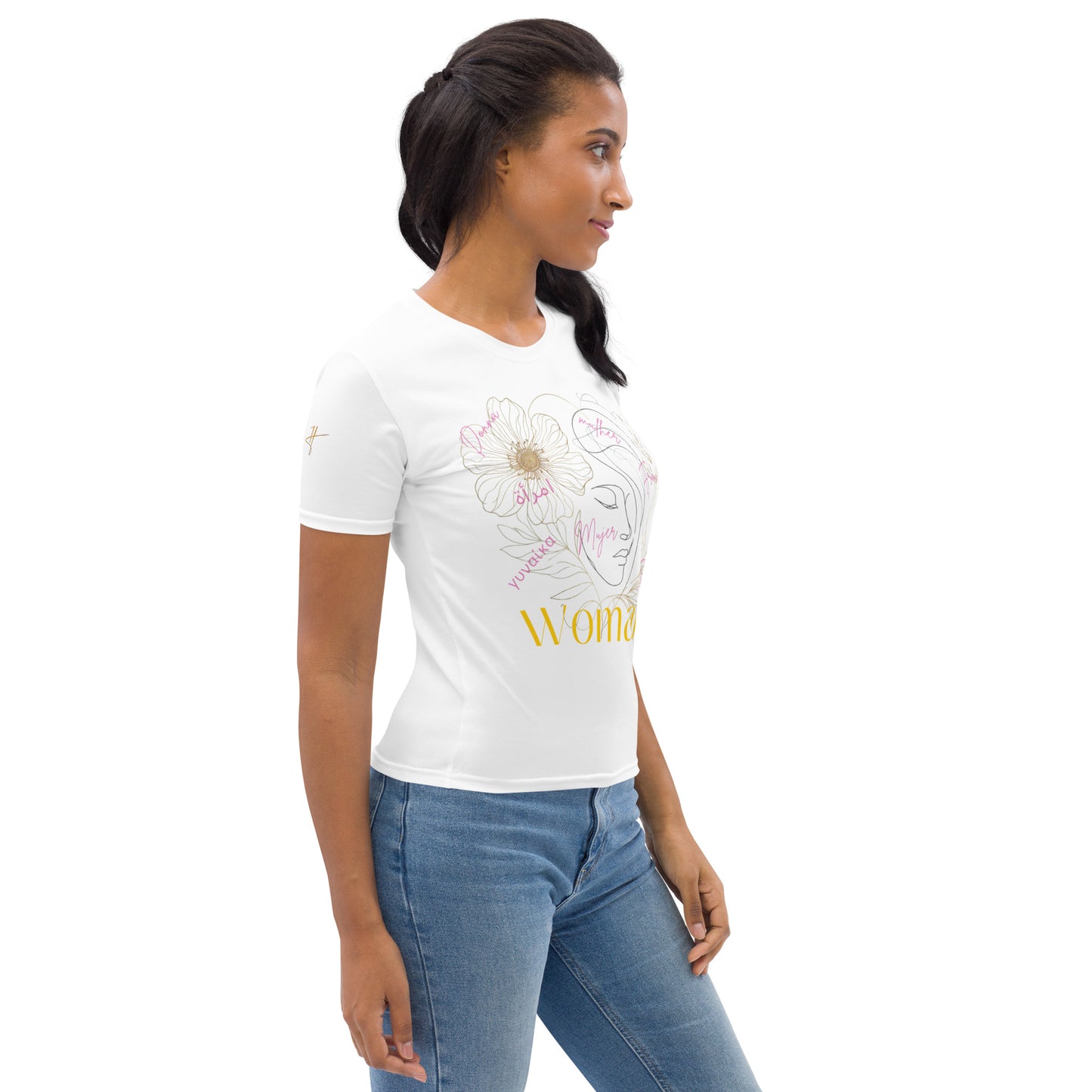 Art Line Women's language T-shirt #PY