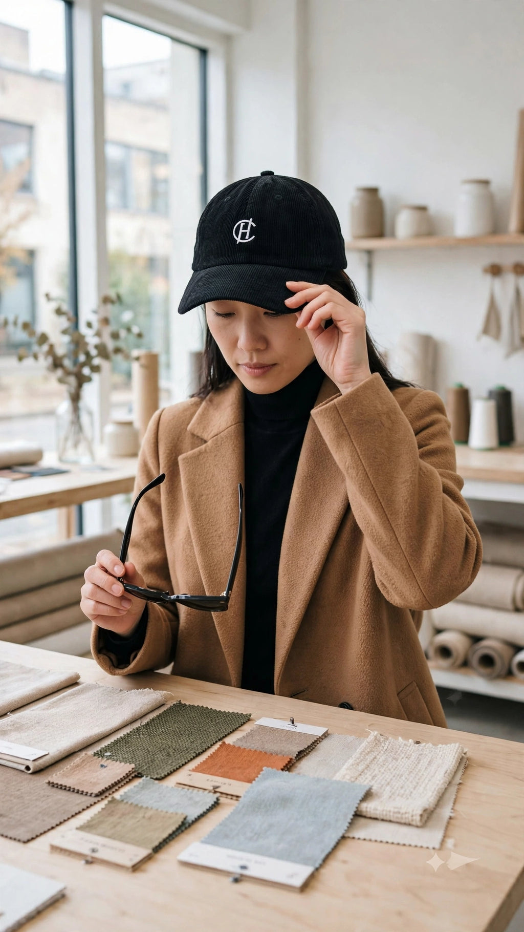 HUMANCHIC Corduroy Baseball Cap — Unisex