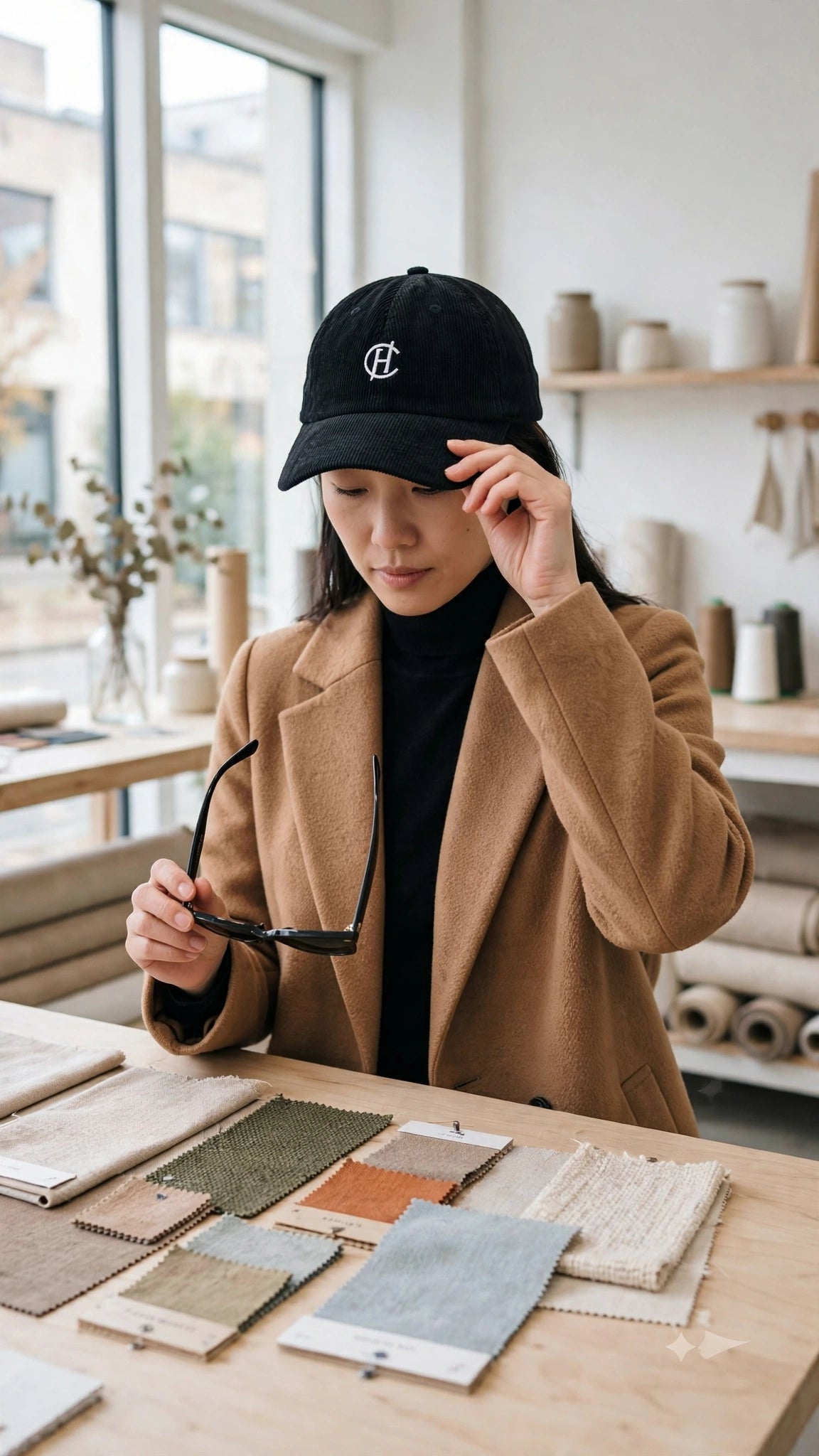 HUMANCHIC Corduroy Baseball Cap — Unisex