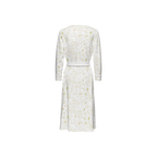 Humanchic Wave dress Wrap Dress - White/Gold