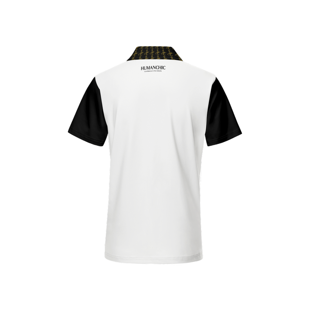 Love Women's Classic Fit Short-Sleeve Polo Shirt- White Novatomato