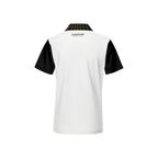 Love Women's Classic Fit Short-Sleeve Polo Shirt- White Novatomato
